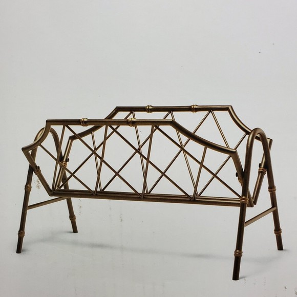 Asian Inspired Styling Cindy Crawford Style Trellis Magazine Organizer Rack - Picture 1 of 9